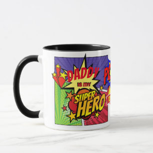 DADDY ist mein benutzerdefinierter COMIC-Held von  Tasse