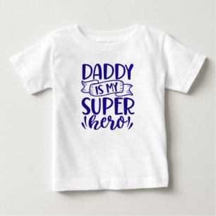 Daddy ist mein Super-Held   Niedliches Vatertagsge Baby T-shirt