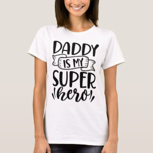 Daddy ist mein Super-Held Niedliches Vatertagsge T-Shirt