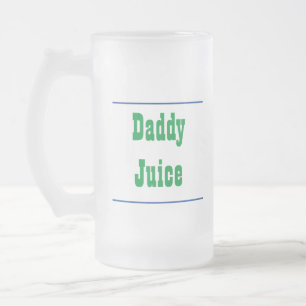 Daddy Juice Mattiert Glass Tasse