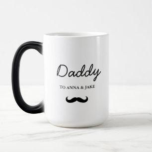 Daddy   Kinder des modernen Vaters nennen Tasse