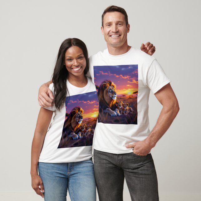 Daddy Lion's Sunset Pride T - Shirt (Unisex)