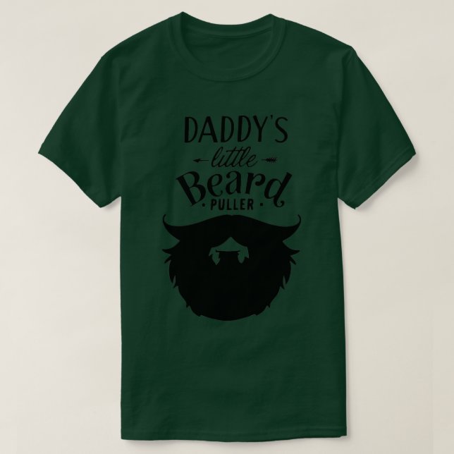 Daddy Little Beard Puller Beard Lengths Men Mens T-Shirt (Design vorne)