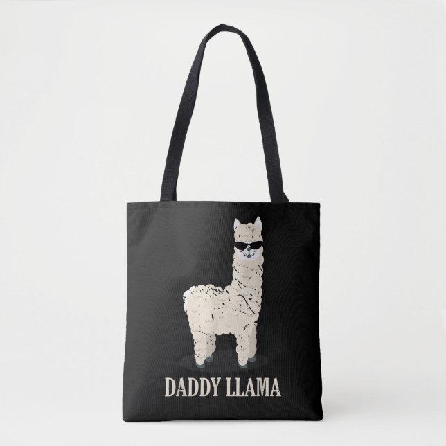 Daddy Llama Alpaca Funny Animal Lover (Vorderseite)