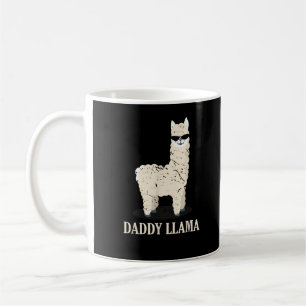 Daddy Llama Alpaca Funny Animal Lover Kaffeetasse