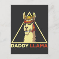 Daddy Llama Husband Cool Sunglasses Alpaca Vater