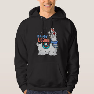 Daddy Llama Matching Familie Weihnachten Pajamas Hoodie
