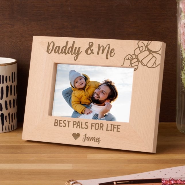 Daddy & Me Best Pals für das Leben von Son oder To Geätzte Rahmen (Von Creator hochgeladen)
