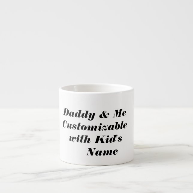 Daddy & Me Espressotasse (Vorderseite)