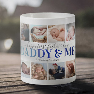 "Daddy & Me" Foto des ersten Vaters Kaffee Tasse