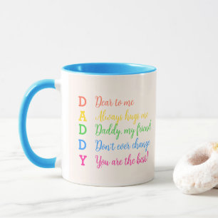 Daddy, mein bester Freund Tagesgeschenk des Vate Tasse