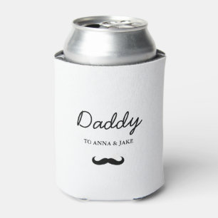 Daddy Moderne Vatertagsmustache kann kühler werd Dosenkühler