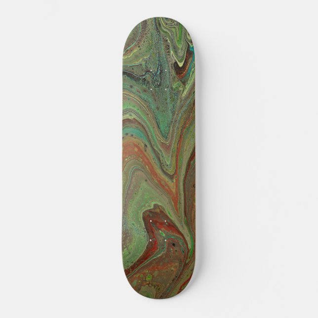 Daddy O 2 Abstrakt Skateboard (Vorderseite)