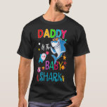 Daddy Of The Baby Shark Birthday Boy, Girl, Kids T-Shirt<br><div class="desc">-Gift for someone who loves animal and beach, especially shark. -For Christmas, Mother's Day, Father's Day, Birthdays, or any other special occasion, check out our mens T shirts' designs and make a great gift for your loved ones! For men, women, youth, and babies, many of our men's Tshirts' designs are...</div>