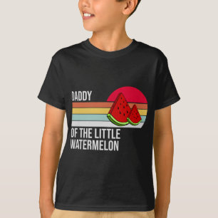Daddy of the Little Watermelon - Fruchtfamilienmat T-Shirt