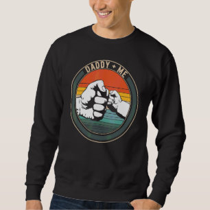 Daddy Plus Me Bond Vater's Day Matching Husband B Sweatshirt