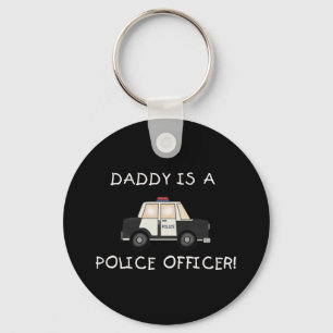 Daddy Police Officer Schlüsselanhänger