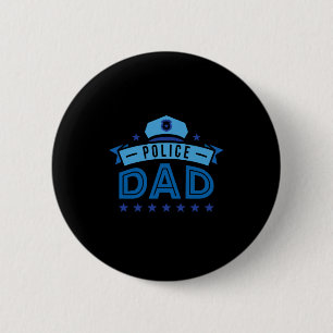 Daddy Policeman Button