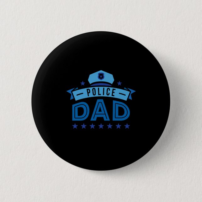 Daddy Policeman Button (Vorderseite)