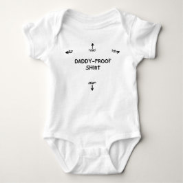DADDY-PROOF-SHIRT BABY STRAMPLER