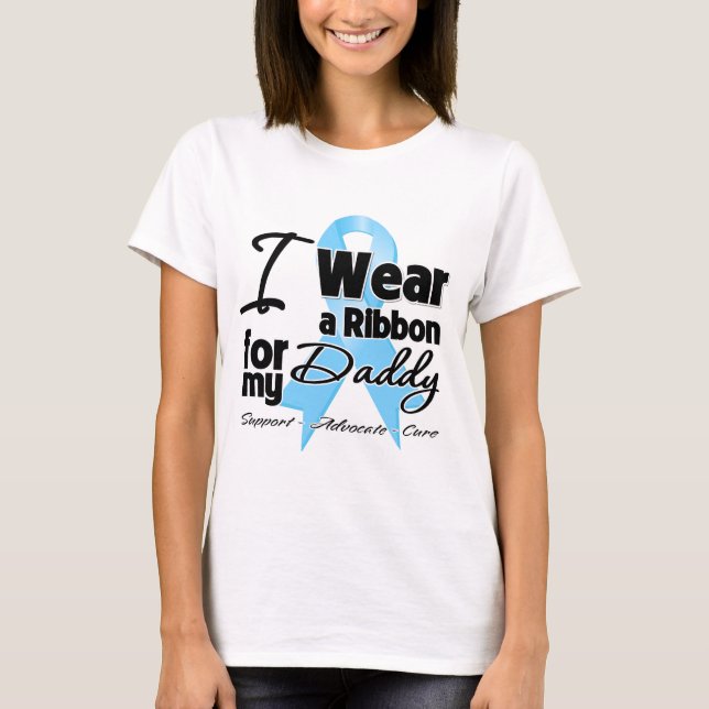 Daddy - Prostatakrebs Ribbon T-Shirt (Vorderseite)