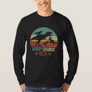 Daddy Saurus nicht ärgern Dinosaurier-Familien-Vat T-Shirt
