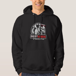 Daddy Saurus Rex Dinosaur Vatertagsmatc Hoodie