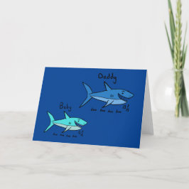 Daddy Shark & Baby Shark Doo Doo Doo Doo Karte