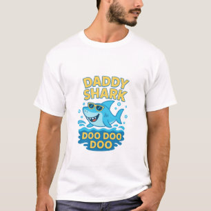 Daddy Shark, Doo Doo Doo-Funny & Niedlicher Vatert T-Shirt