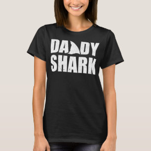 Daddy Shark Funny Shark Lover Family Matching Gesc T-Shirt