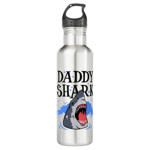 Daddy Shark - Great White Edelstahlflasche