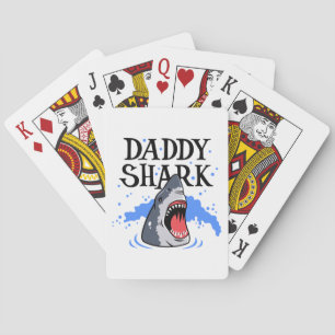 Daddy Shark - Great White Spielkarten