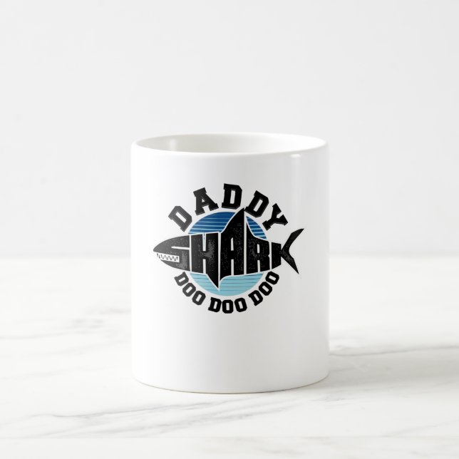 Daddy Shark Kaffeetasse (Mittel)