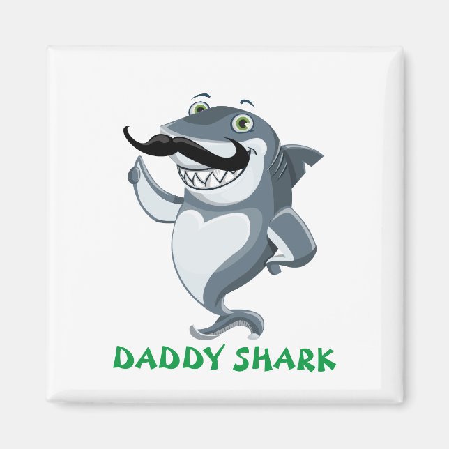 Daddy Shark Magnet (Vorne)