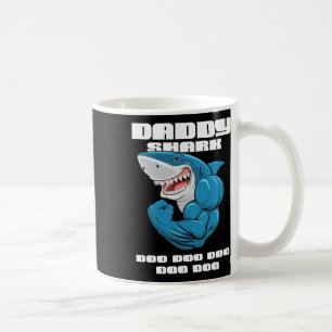 Daddy Shark Shirt Lustiges Vatertagsgeschenk für K Kaffeetasse