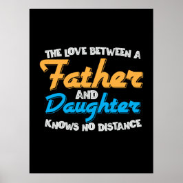 Daddy spendet die Liebe zwischen Vater und Tochter Poster