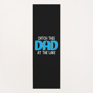 Daddy spendet diesen Vater am See Yogamatte