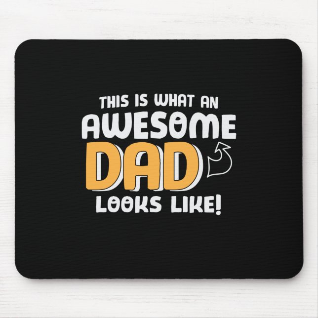 Daddy spendet, wie ein Phantastischer Vater aussie Mousepad (Vorne)
