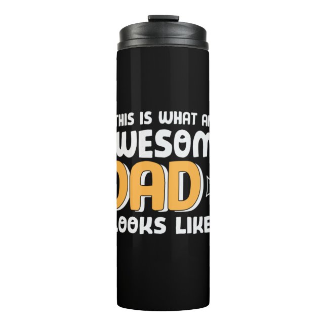 Daddy spendet, wie ein Phantastischer Vater aussie Thermosbecher (Vorderseite)