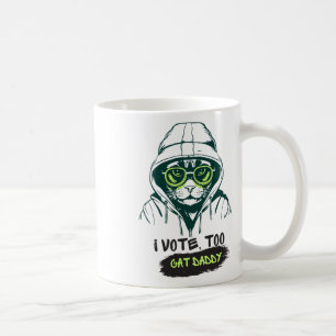 Daddy stimmt für Kamala Harris für Präsident Elect Kaffeetasse