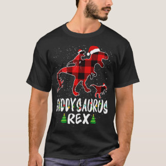 Daddy T Rex Matching Family Christmas Dinosaur Shi T-Shirt