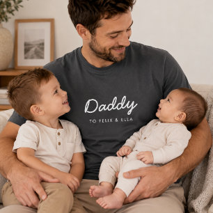 Daddy T-Shirt   Benutzerdefiniertes Dad-Shirt Vate