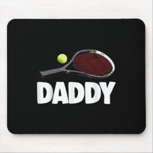 Daddy Tennis S Funny Women Tennis T-Shirts Badmin Mousepad
