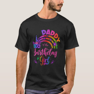 Daddy The Birthday Unicorn Horn Girl Niedlich Unic T-Shirt