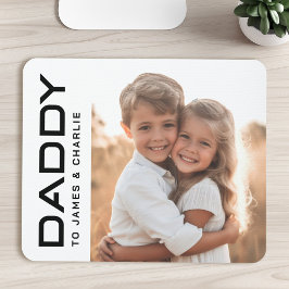 Daddy to kids benennt Foto Vthers Day Mousepad