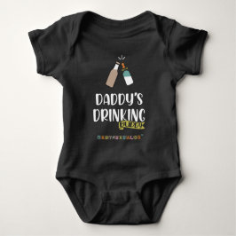 Daddy trinkt Buddy Baby Bodysuit Baby Strampler