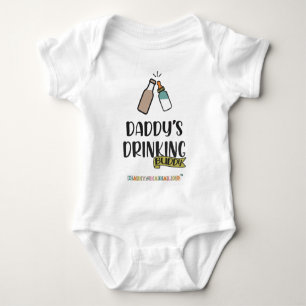 Daddy trinkt Buddy Baby Bodysuit Strampler