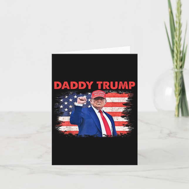 Daddy Trump 5 Karte (Vorderseite)