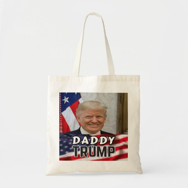 Daddy Trump Tragetasche (Vorne)