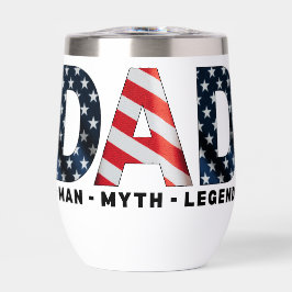 Daddy USA Independence Fathers Day Patriotic Vater
